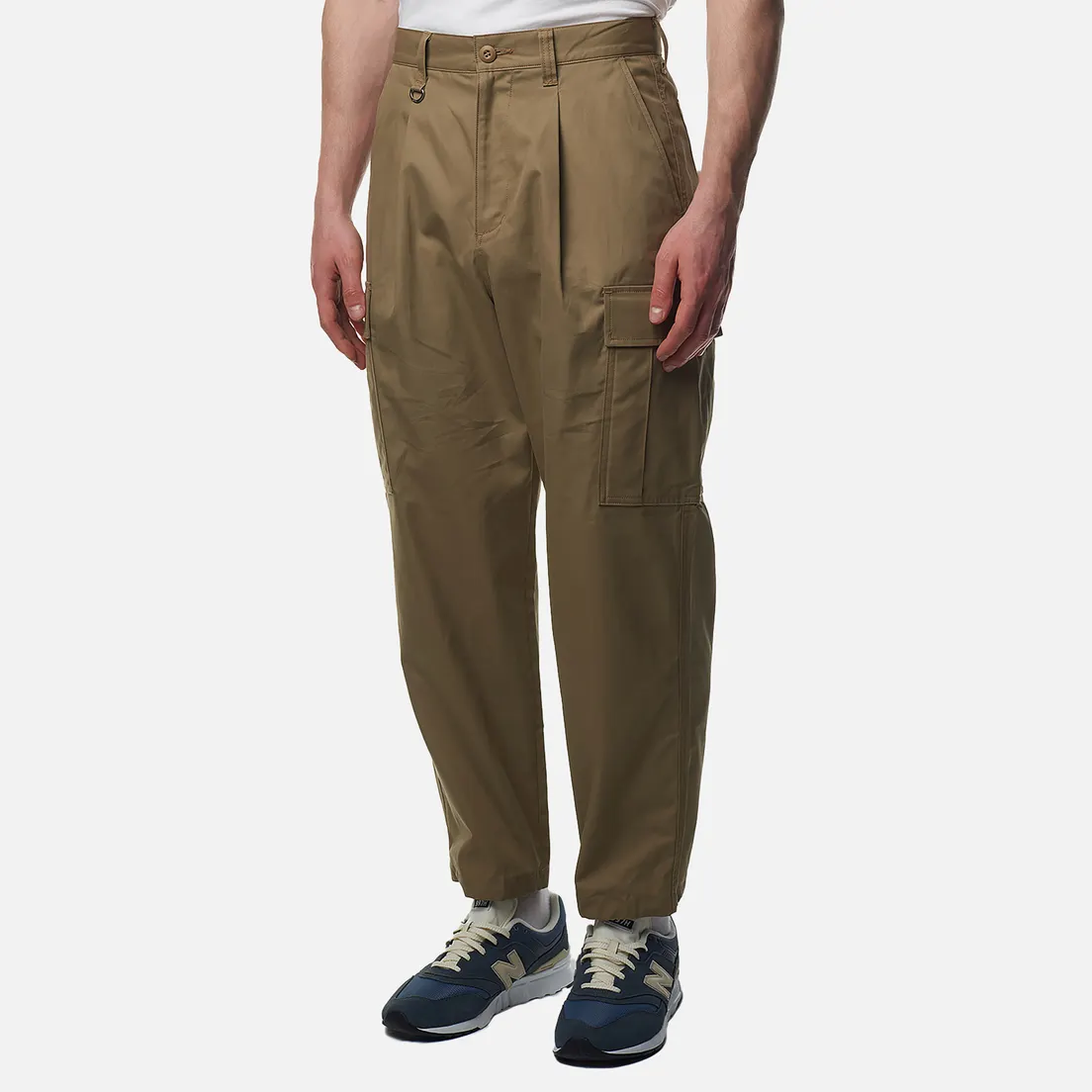 SOPHNET. Мужские брюки Brushed Gabardine Tapered Cargo