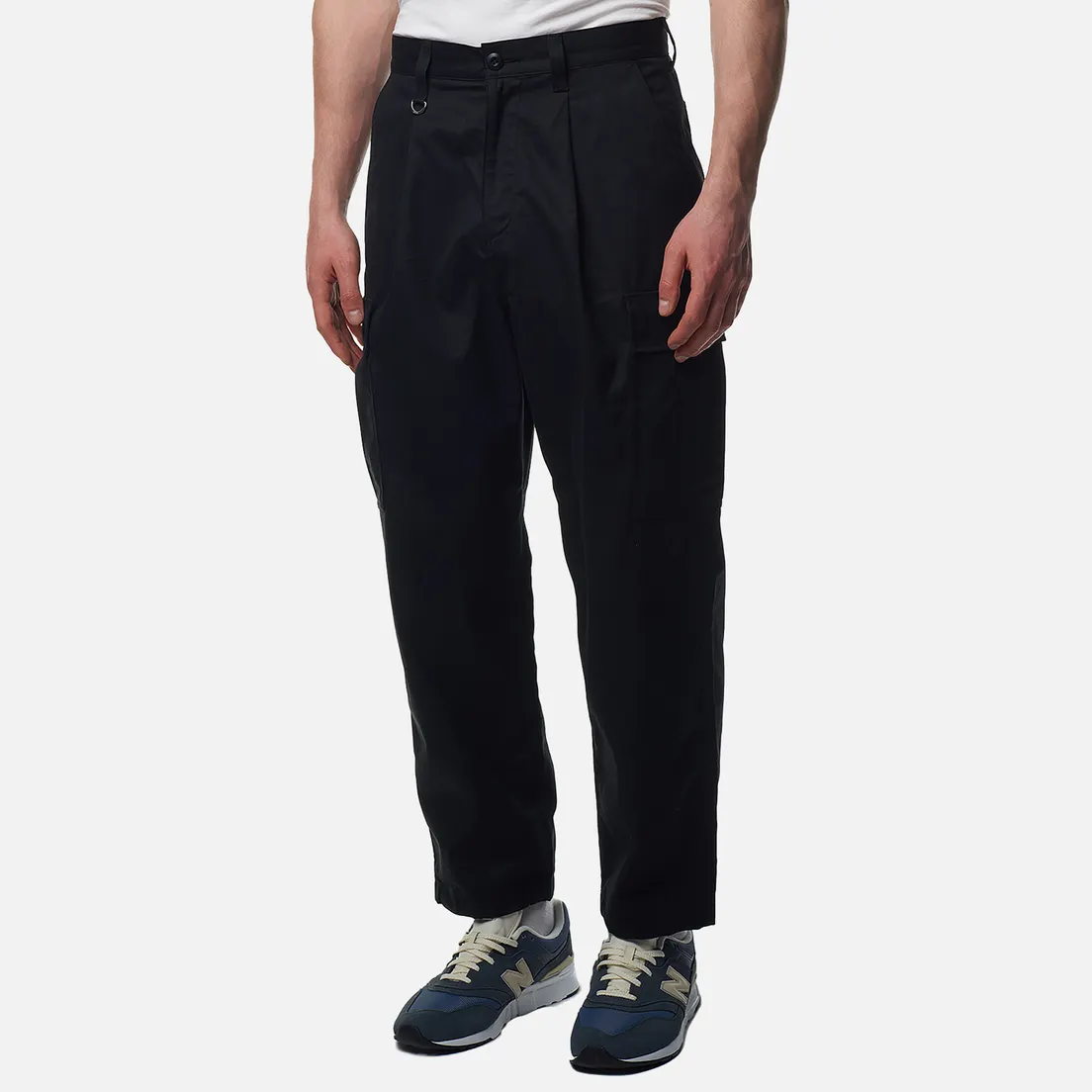 SOPHNET. Мужские брюки Brushed Gabardine Tapered Cargo