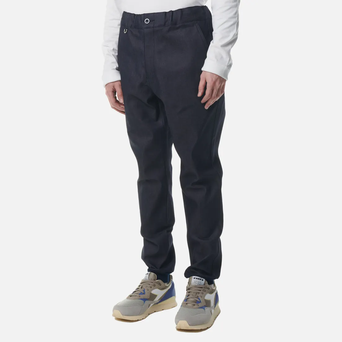 SOPHNET. Мужские брюки Slim Fit Ribbed