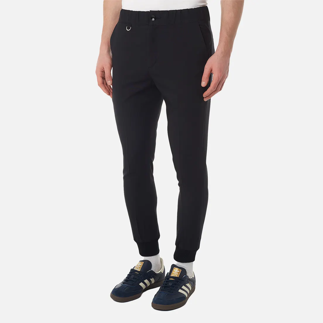 SOPHNET. Мужские брюки Stretch Woven Cloth Slim Fit Ribbed