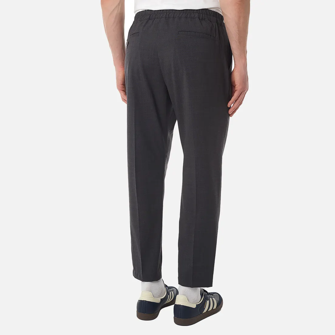 SOPHNET. Мужские брюки Wool Tropical Tapered Easy