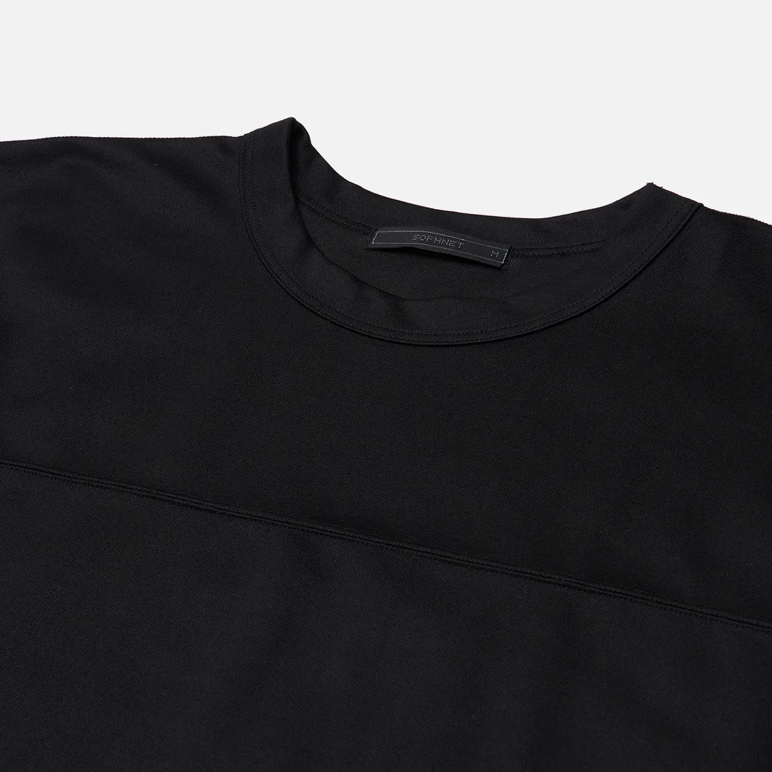 SOPHNET. Мужская футболка Wool Jersey Wide Football
