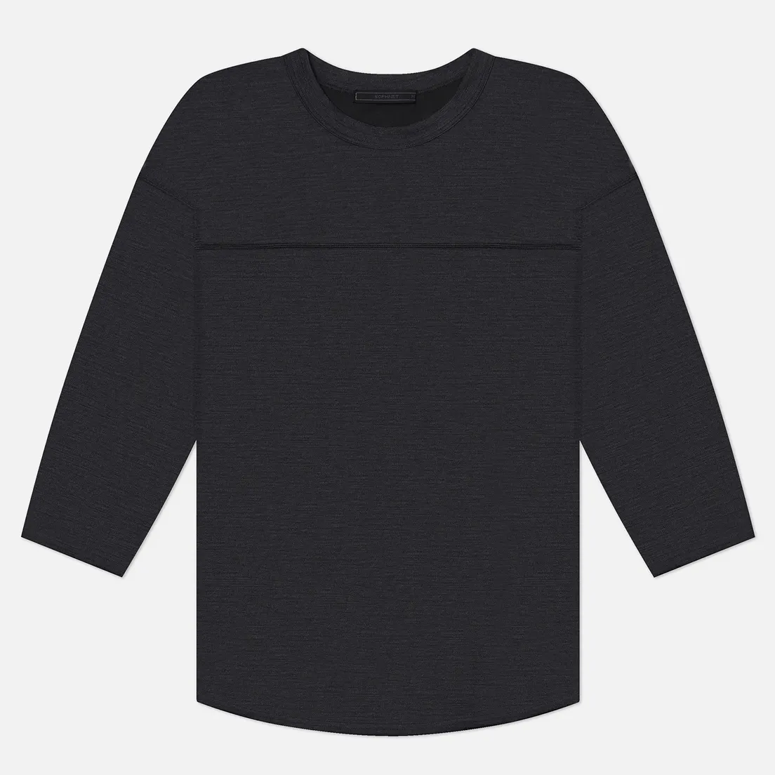SOPHNET. Мужская футболка Wool Jersey Wide Football