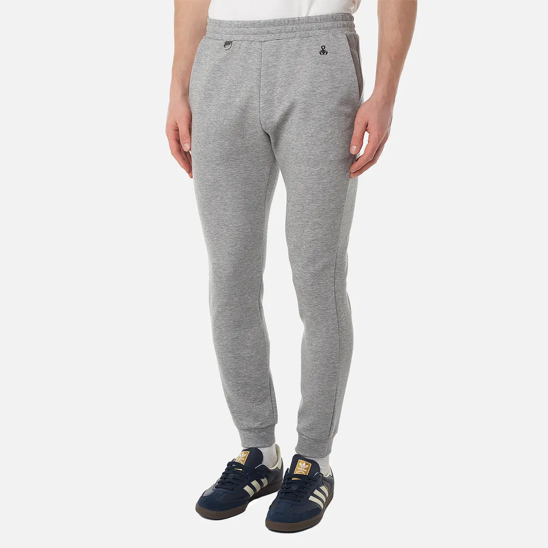 SOPHNET. Мужские брюки Compact Double Knit Ribbed