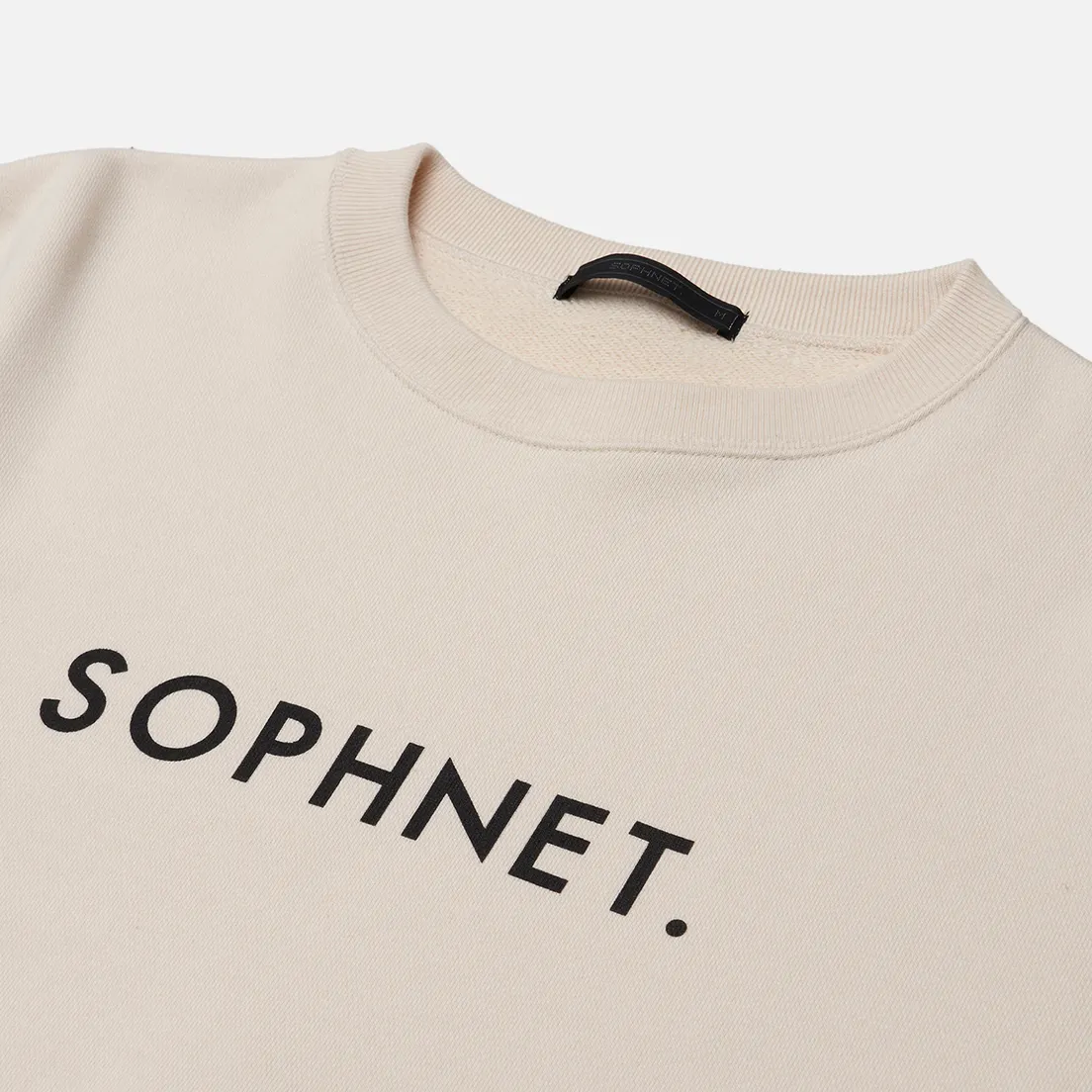 SOPHNET. Мужская толстовка SOPHNET. Logo Crewneck