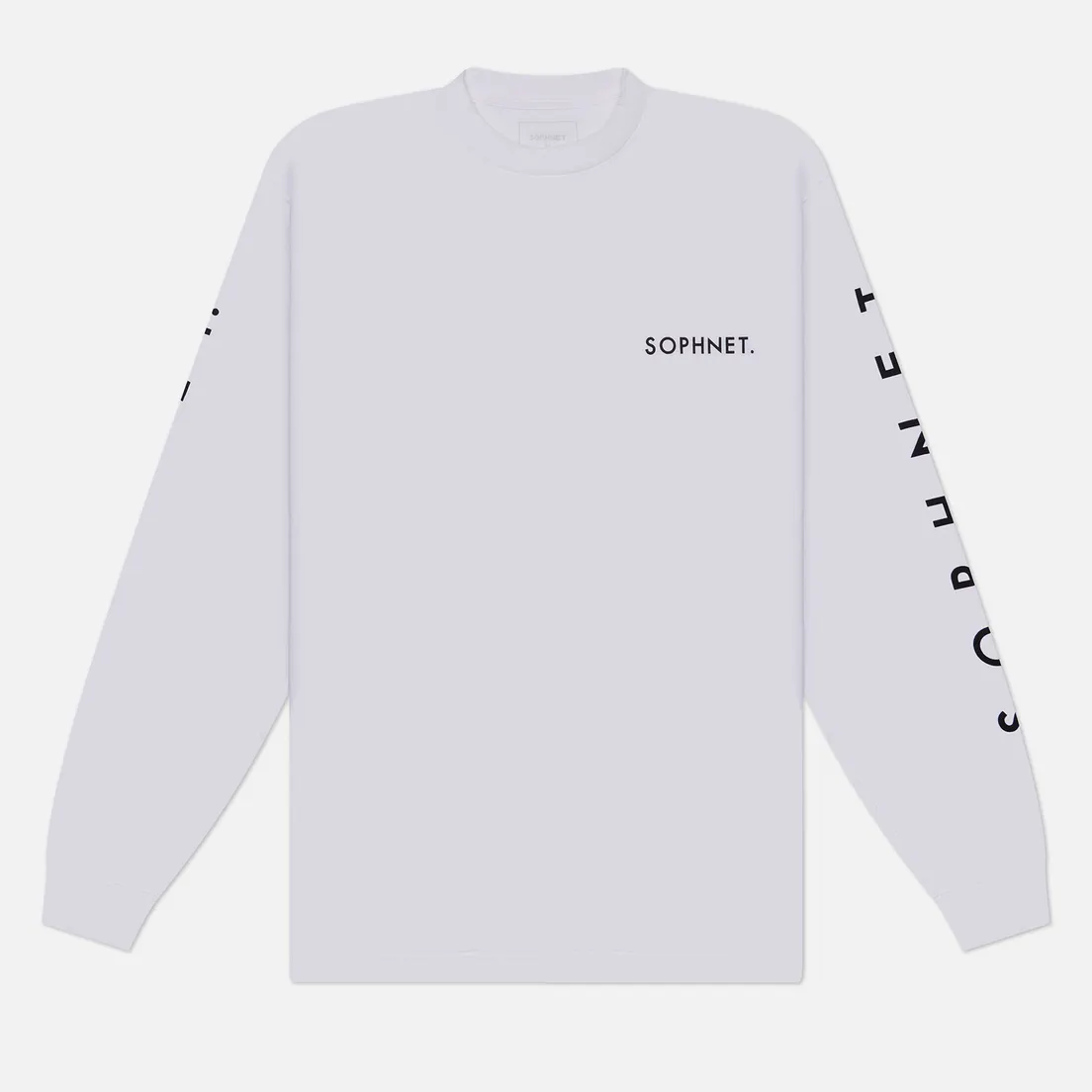 SOPHNET. Мужской лонгслив SOPHNET. Logo Wide