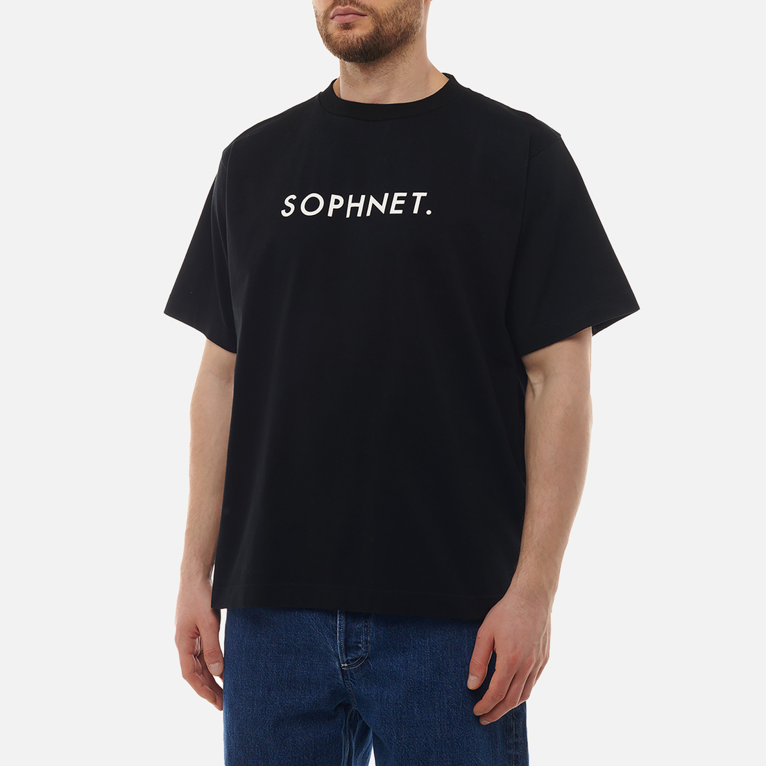 SOPHNET. Мужская футболка SOPHNET. Logo Wide