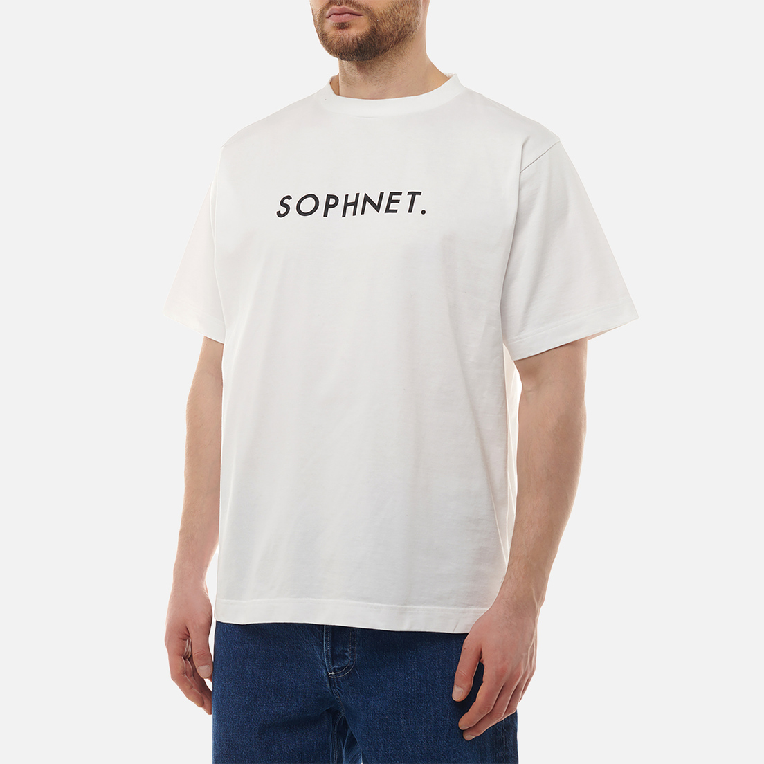 SOPHNET. Мужская футболка SOPHNET. Logo Wide