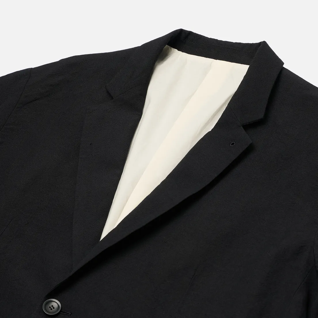 SOPHNET. Мужской пиджак Linen Wool Relax Fit 1 Button Blazer