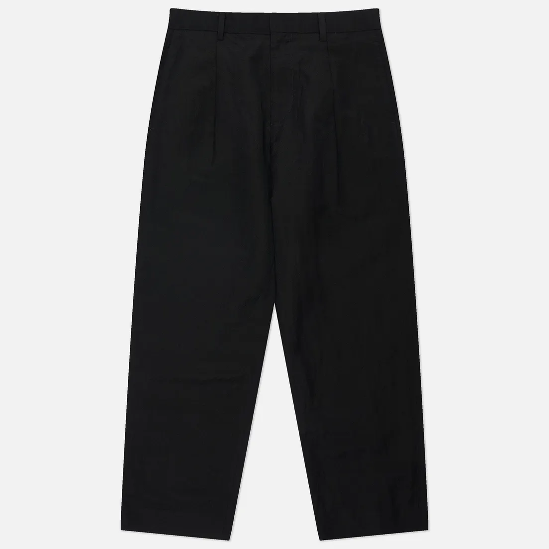 SOPHNET. Мужские брюки Linen Wool 1 Tuck