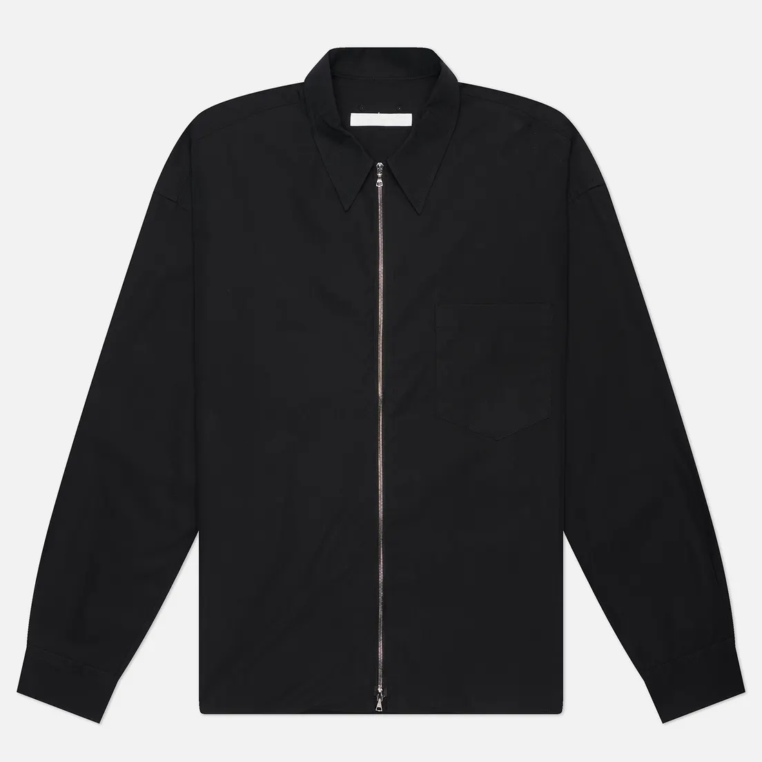 SOPHNET. Мужская рубашка Organic Cotton Zip