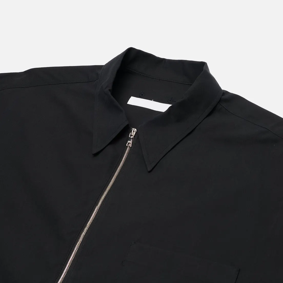 SOPHNET. Мужская рубашка Organic Cotton Zip