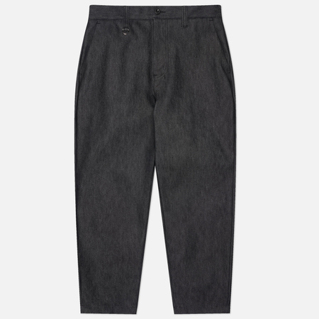  Мужские джинсы SOPHNET. Stretch Denim Wide Cropped, цвет чёрный, размер M