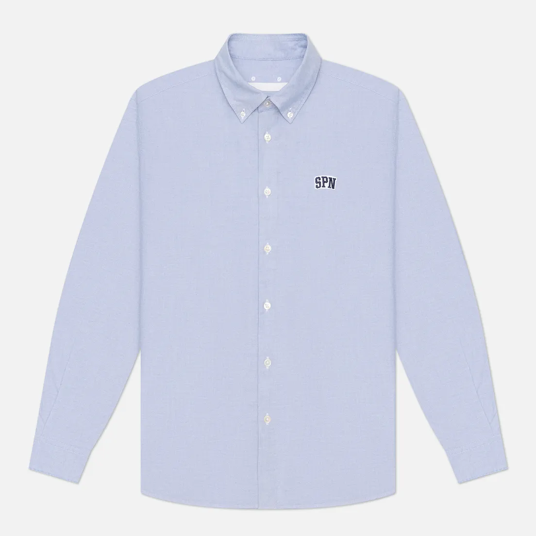 SOPHNET. Мужская рубашка SPN Wappen Regular Fit B.D.