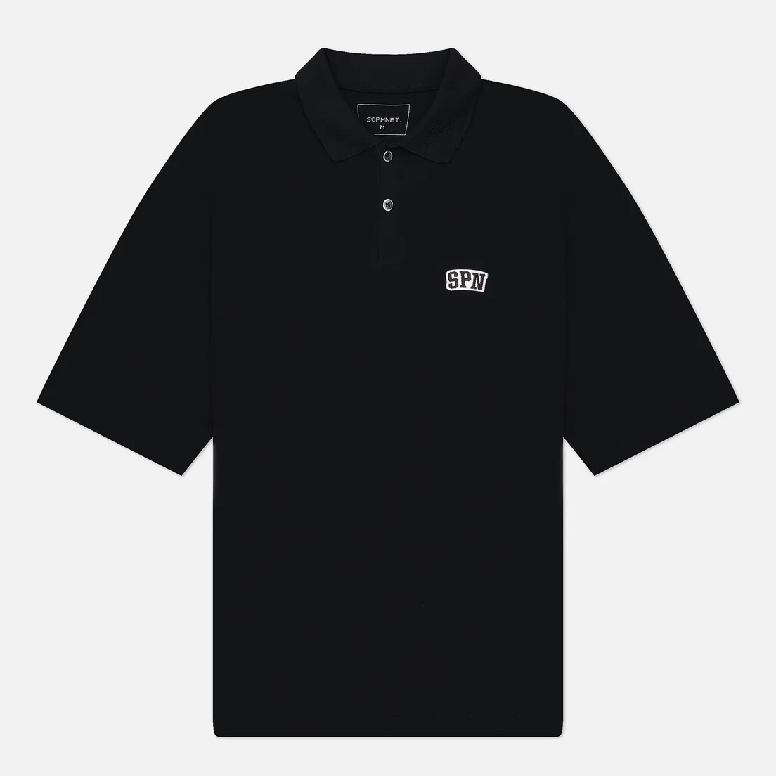 SOPHNET. Мужское поло SPN Wappen Oversized