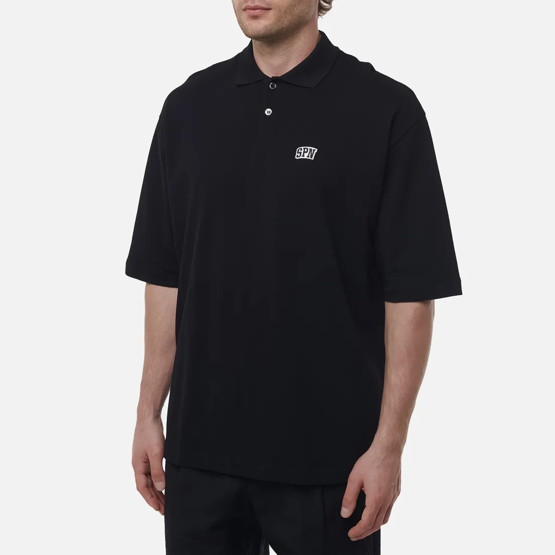 SOPHNET. Мужское поло SPN Wappen Oversized
