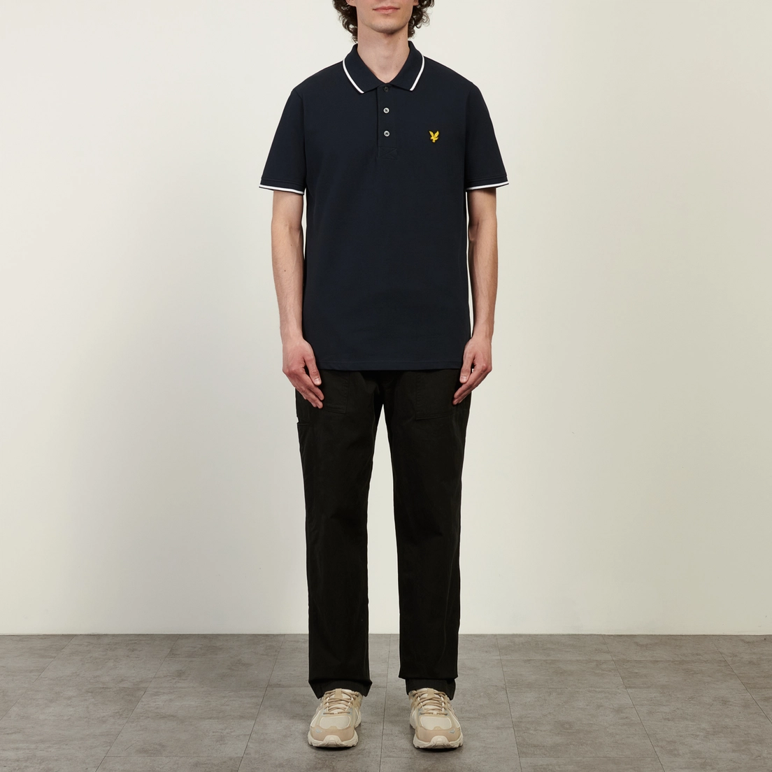 Lyle & Scott Мужское поло Tipped