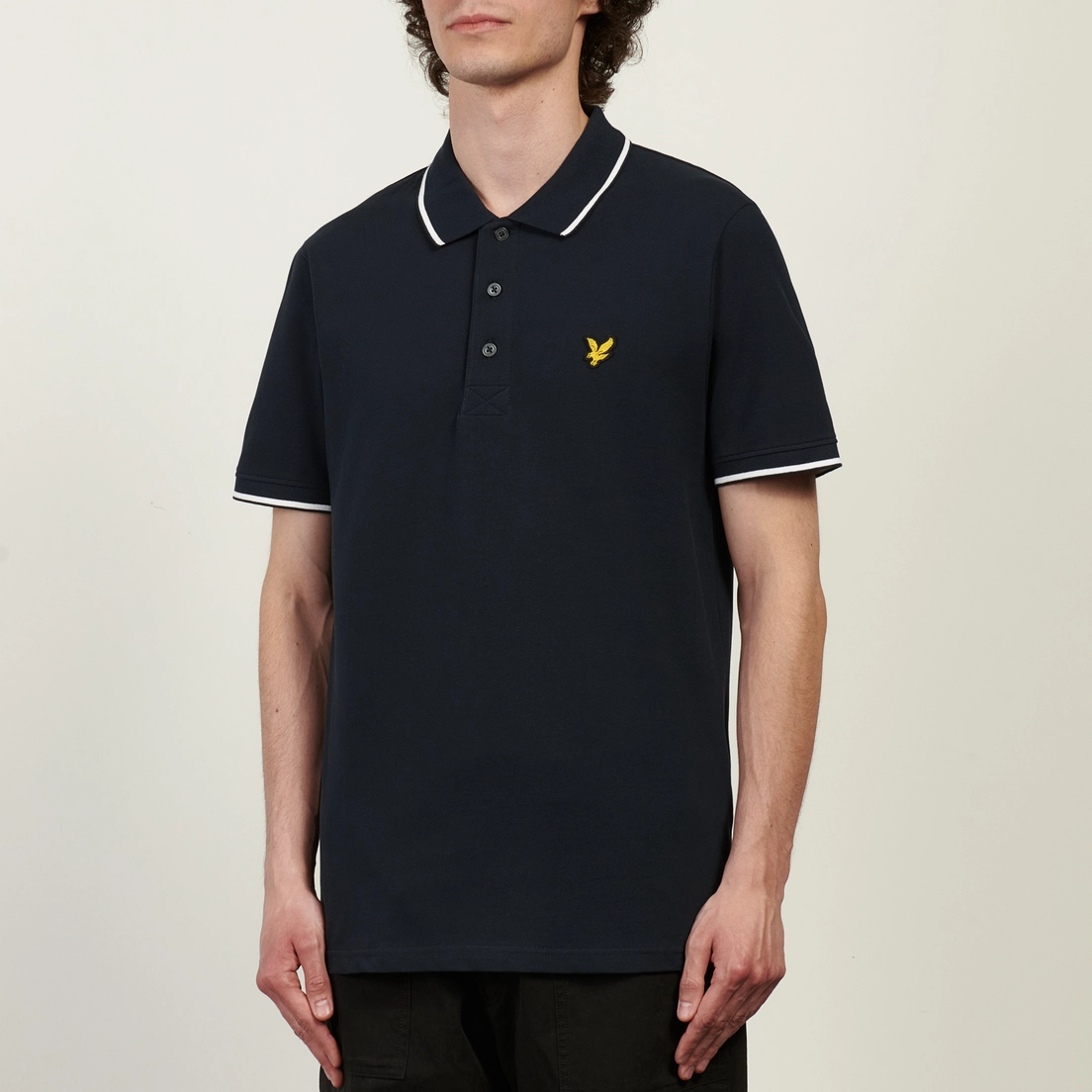 Lyle & Scott Мужское поло Tipped