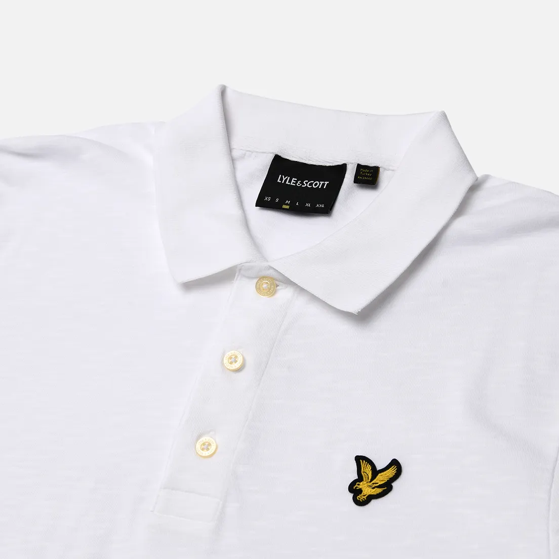 Lyle & Scott Мужское поло Slub Regular Fit