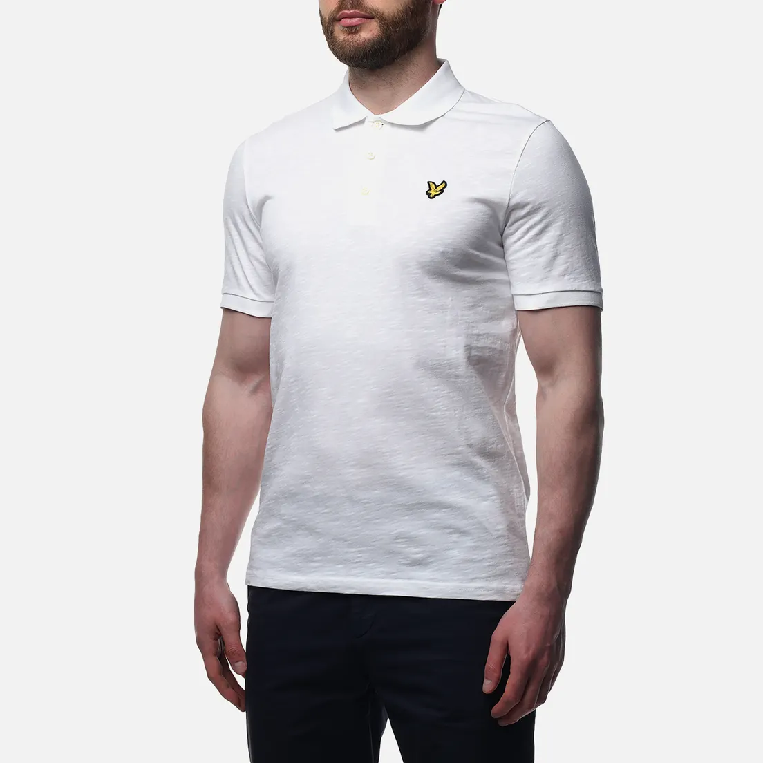 Lyle & Scott Мужское поло Slub Regular Fit