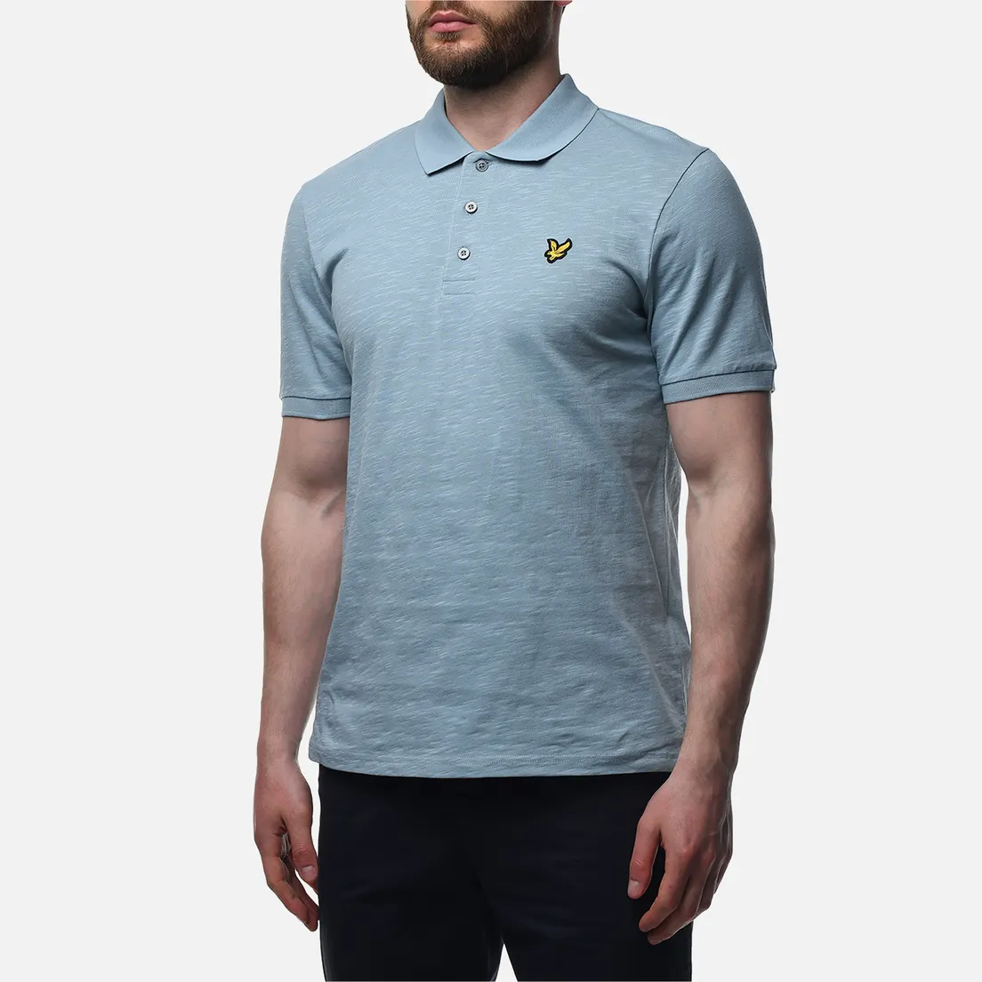 Lyle & Scott Мужское поло Slub Regular Fit