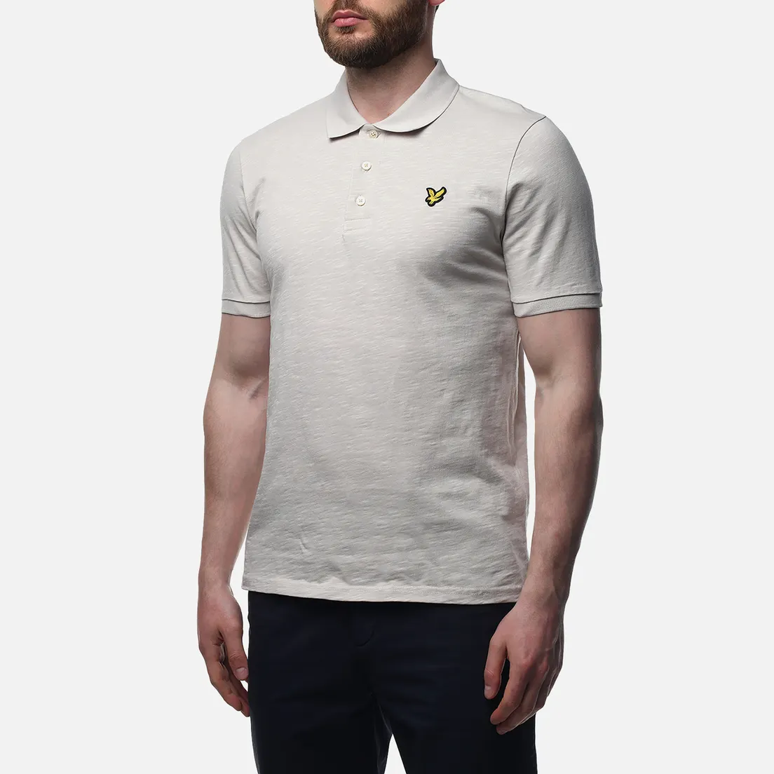 Lyle & Scott Мужское поло Slub Regular Fit
