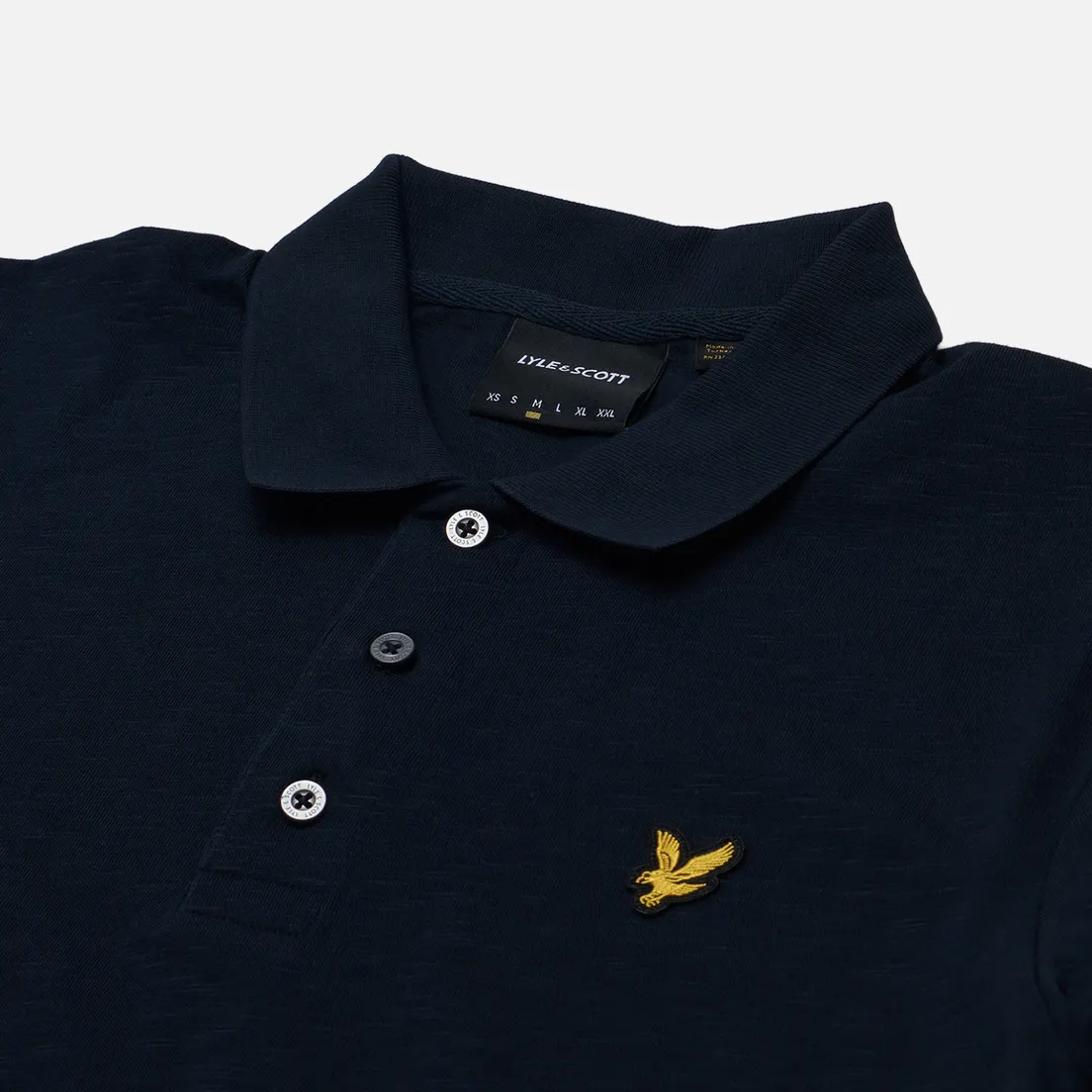Lyle & Scott Мужское поло Slub Regular Fit