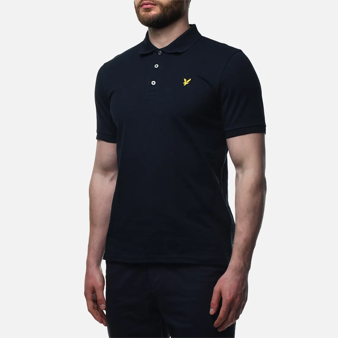 Lyle & Scott Мужское поло Slub Regular Fit