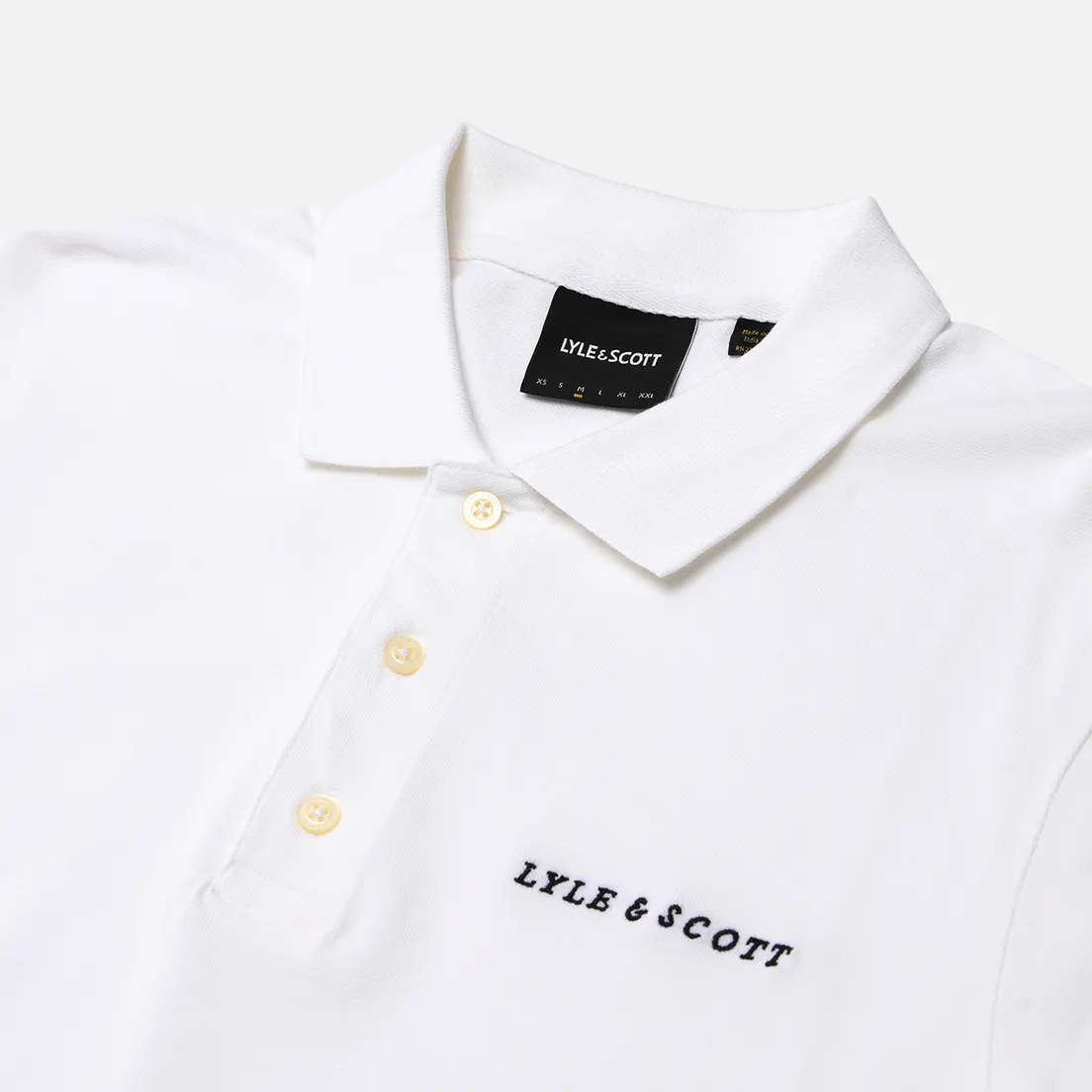 Lyle & Scott Мужское поло Embroidered Script Logo Regular Fit