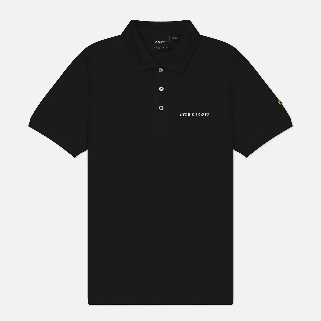 Lyle & Scott Мужское поло Embroidered Script Logo Regular Fit