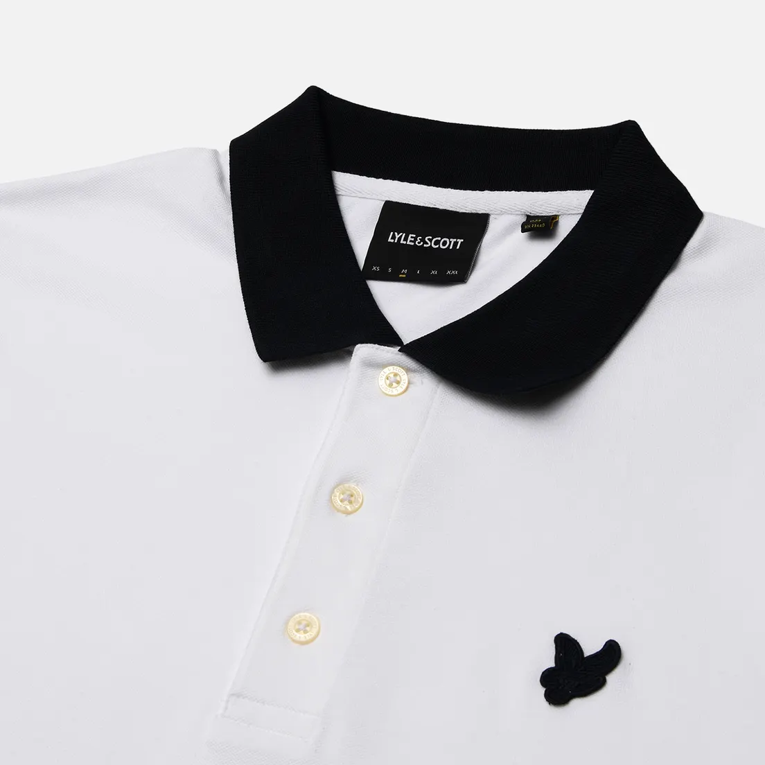 Lyle & Scott Мужское поло Tonal Ringer Regular Fit