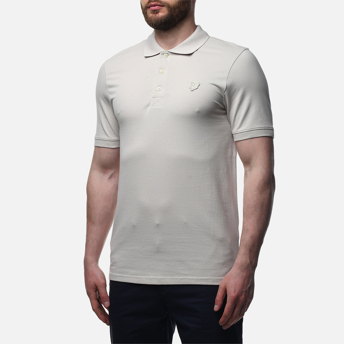 Lyle & Scott Мужское поло Tonal Eagle Regular Fit