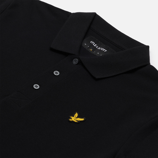 Мужское поло Lyle & Scott Plain Classic Style Jet Black