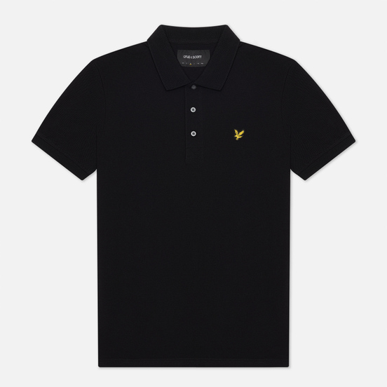 Мужское поло Lyle & Scott Plain Classic Style Jet Black