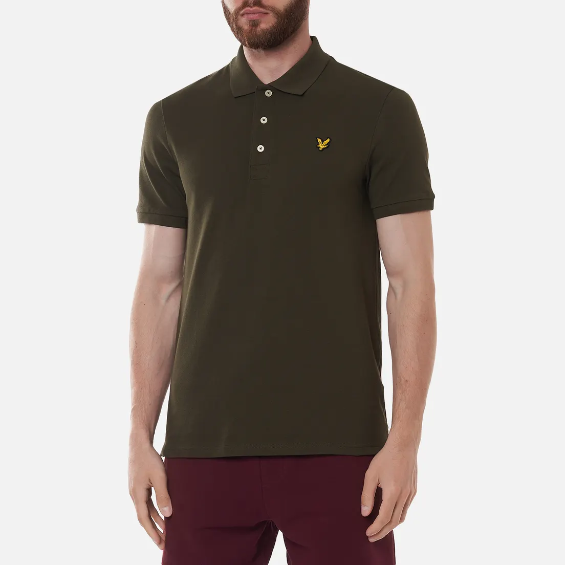 Lyle & Scott Мужское поло Plain Regular Fit