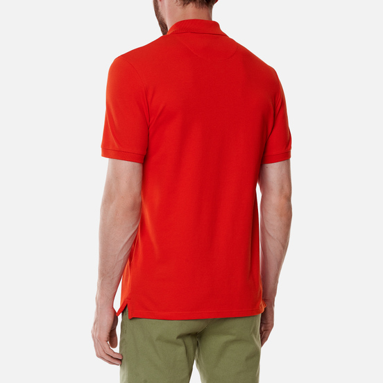 Мужское поло Lyle & Scott Plain Regular Fit Burnt Orange
