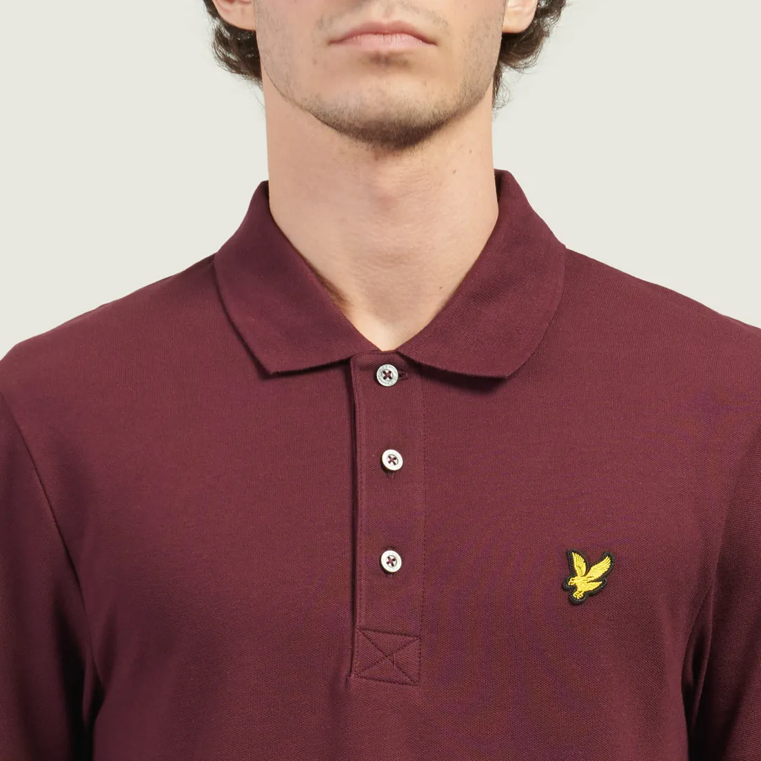 Lyle & Scott Мужское поло Plain Regular Fit