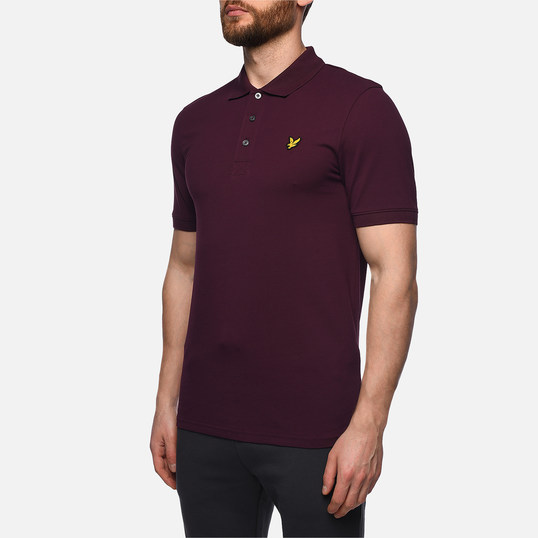 Lyle & Scott Мужское поло Plain Regular Fit