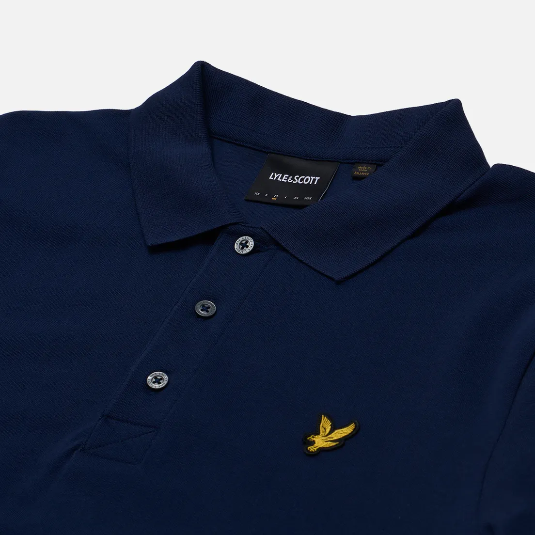Lyle & Scott Мужское поло Plain Regular Fit