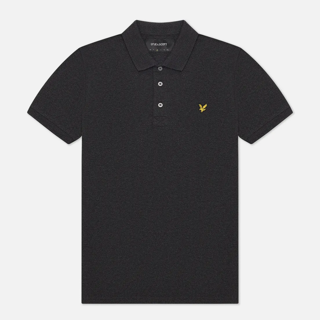 Lyle & Scott Мужское поло Plain Pique Jersey Regular Fit
