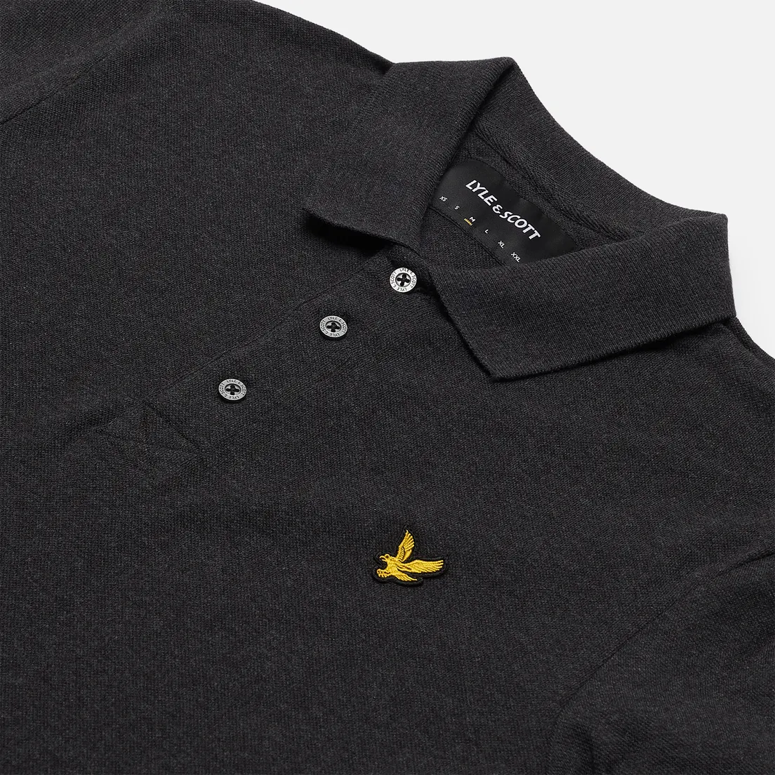Lyle & Scott Мужское поло Plain Pique Jersey Regular Fit