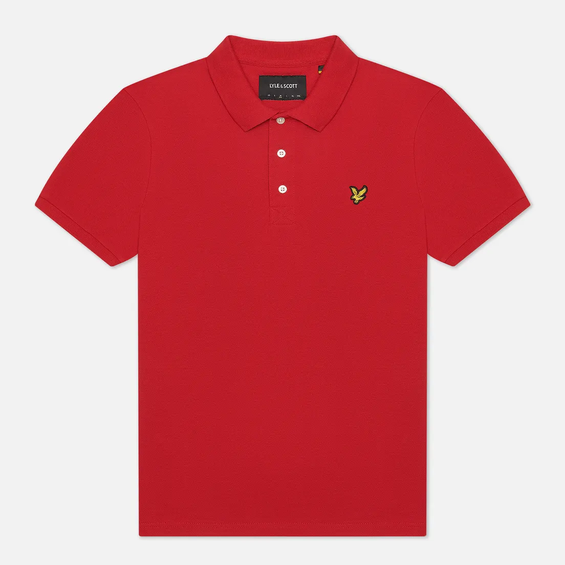 Lyle & Scott Мужское поло Plain Pique Jersey Regular Fit