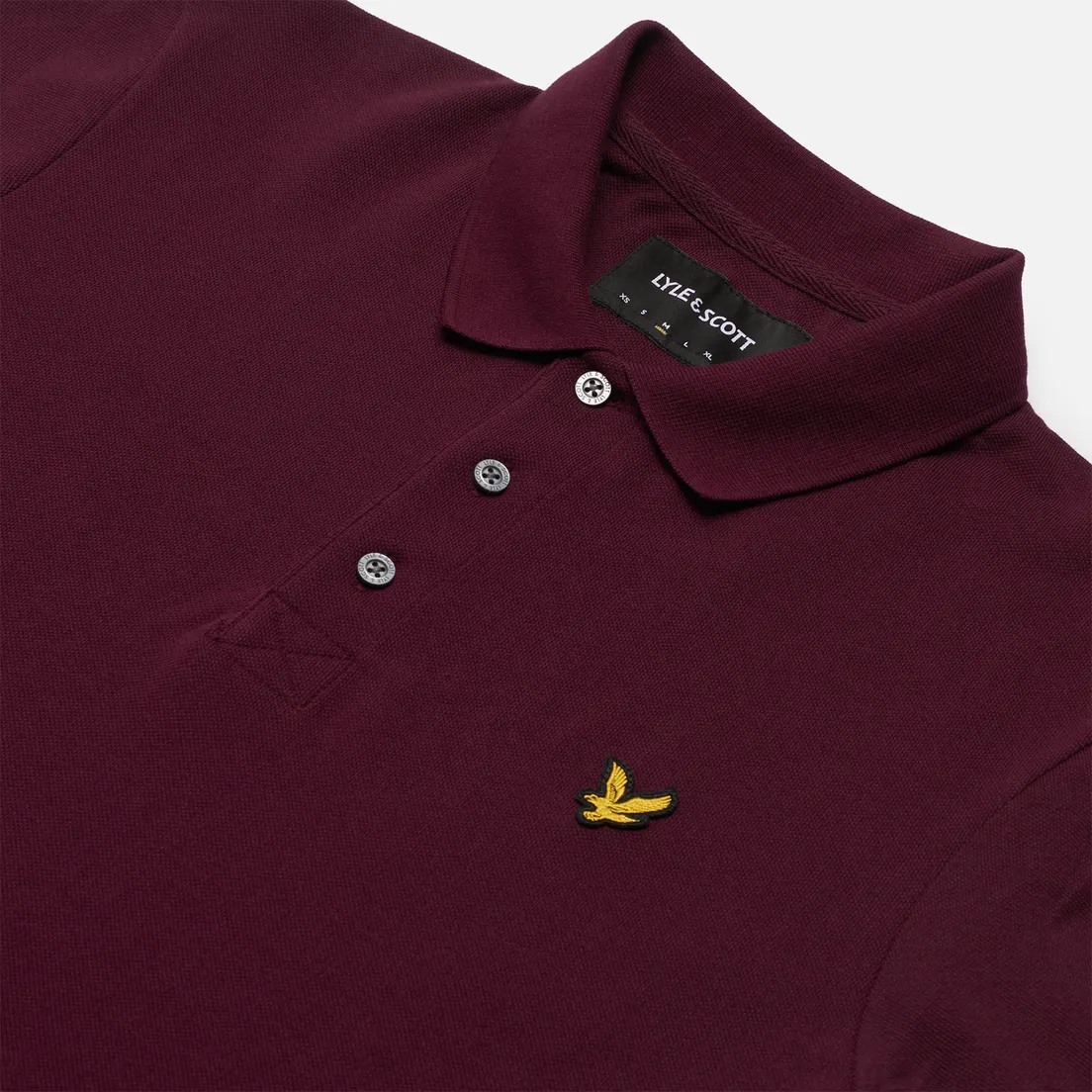 Lyle & Scott Мужское поло Plain Pique Jersey Regular Fit