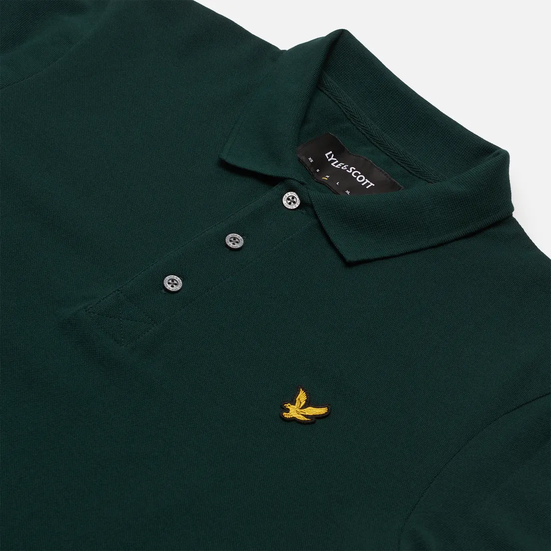 Lyle & Scott Мужское поло Plain Pique Jersey Regular Fit