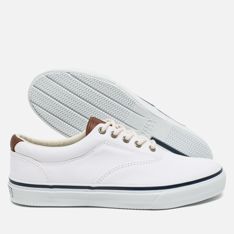 Sperry top sider canvas shoes on sale