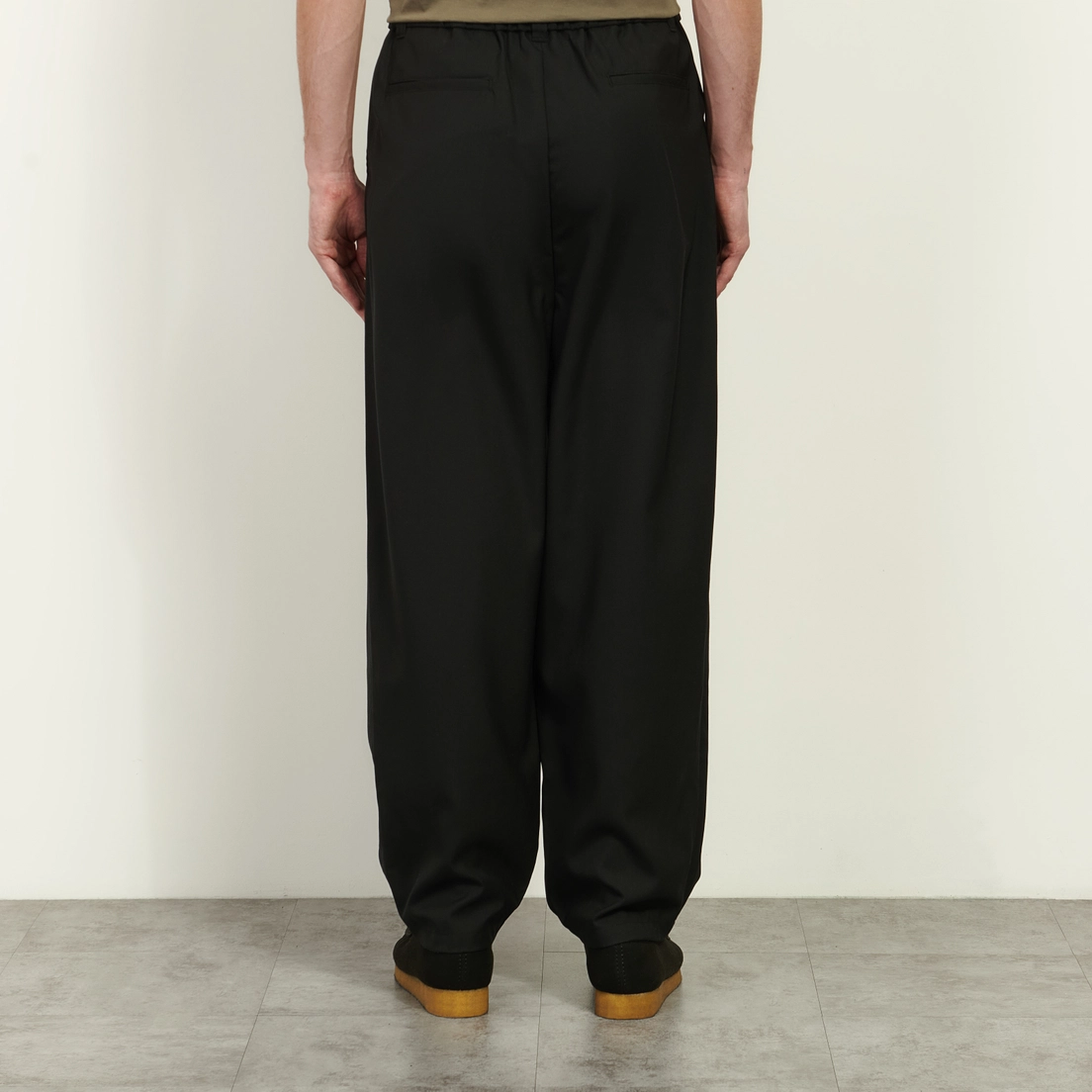 SOPHNET. Мужские брюки Washable Summer Wool Tapered Bold