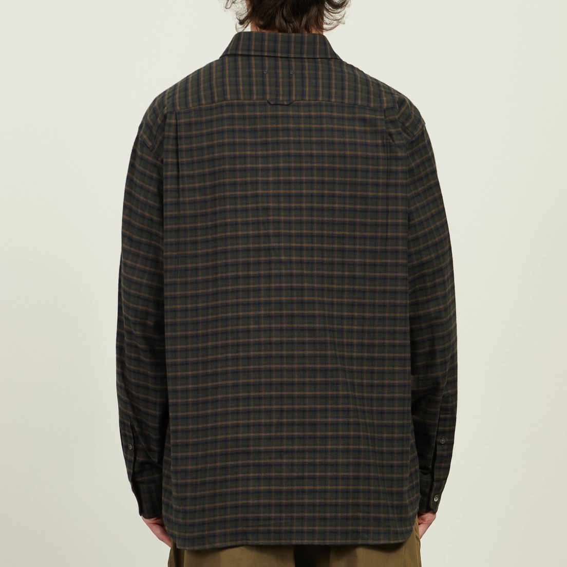 SOPHNET. Мужская рубашка Cotton Flannel Relax-Fit