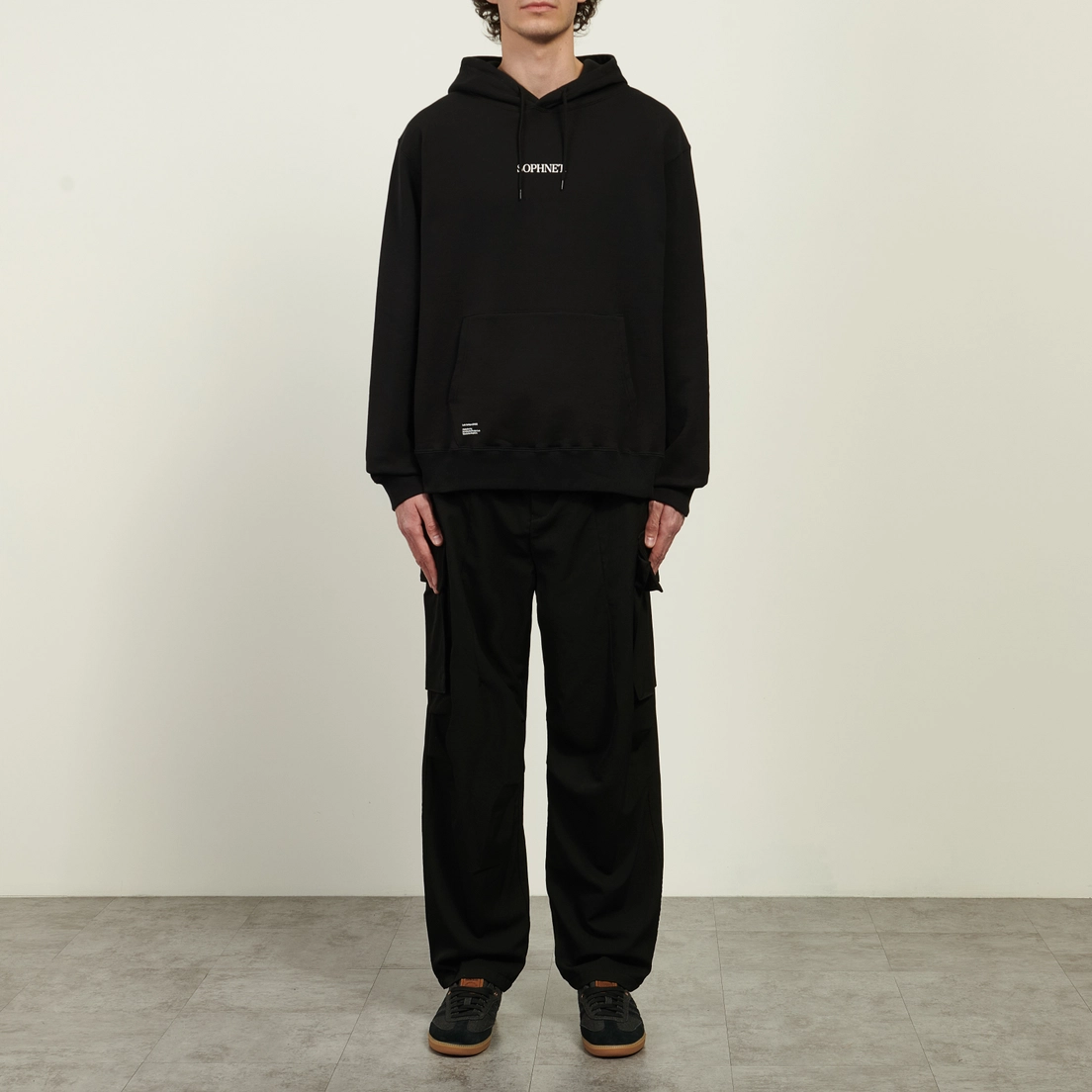 SOPHNET. Мужские брюки Washer Wool Military Cargo