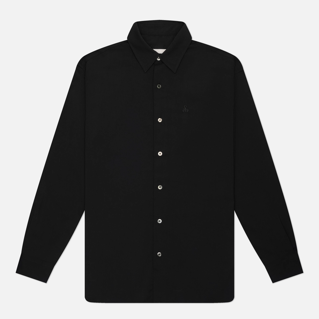 SOPHNET. Мужская рубашка High-Twist Poplin Relax-Fit