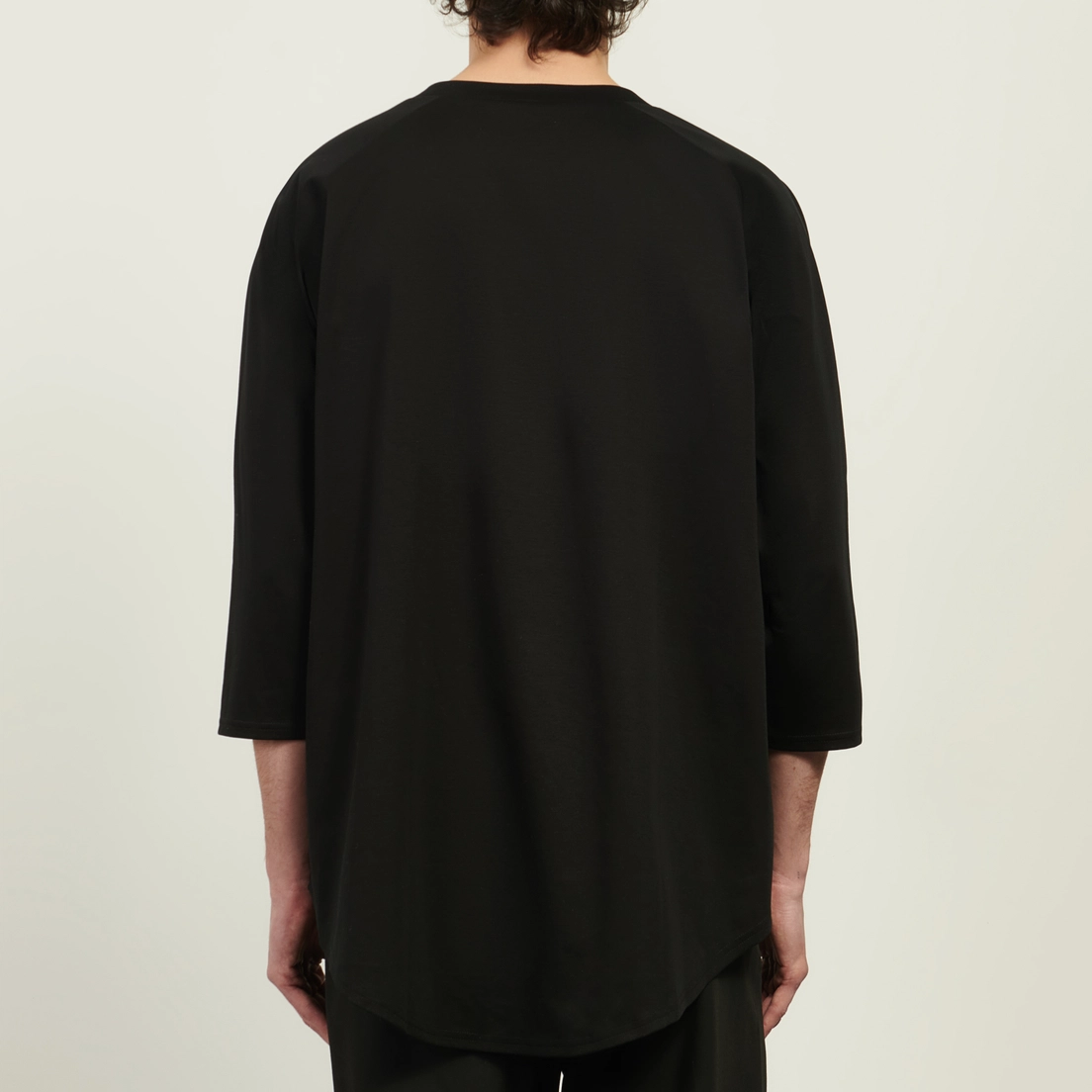 SOPHNET. Мужская футболка Supima Cotton Raglan 3/4 Wide